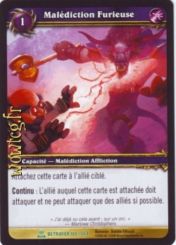 Malédiction de frénésie