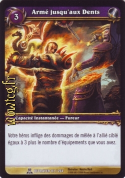 Armé jusqu'aux dents