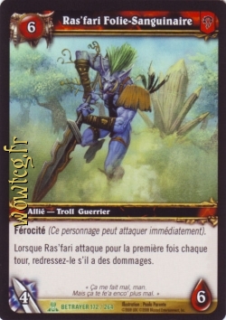 Ras'fari Frénésie-sanguinaire