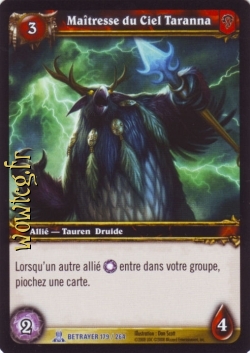 Maîtresse du ciel Taranna