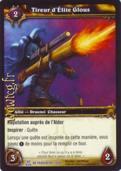 Tireur d'élite Glous