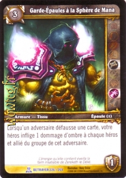 Garde-épaules de la sphère de mana