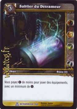 Sablier du Détricoteur