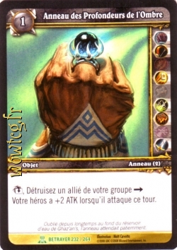 Anneau des Profondeurs de l'Ombre