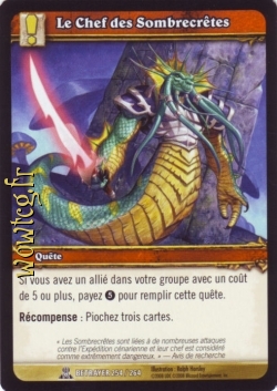 Chef des Crête-sombre