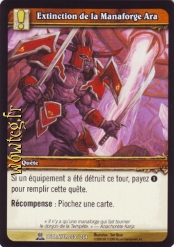 Arrêter la Forge de Mana Ara