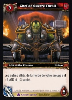 Chef de guerre Thrall