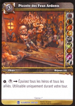 Piccolo de la flamme ardente