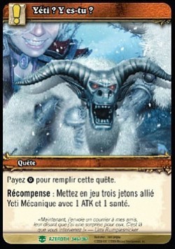 On est arrivés, yéti ?