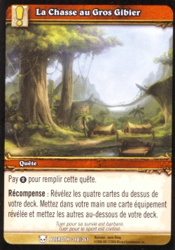 Chasseur de gros gibier