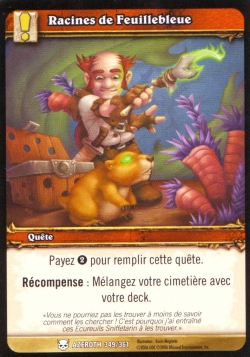 Tubercules feuillebleue