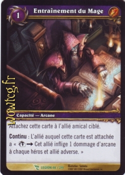 Entraînement de mage