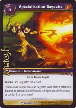 Spécialisation en baguette