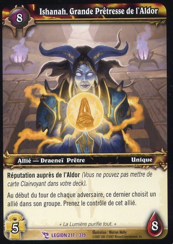 Ishanah, Grande Prêtresse des Aldor