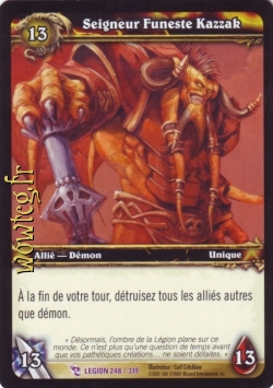 Seigneur funeste Kazzak