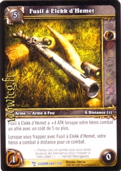Fusil d'Elekk de Hemet