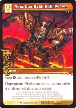 Tu es Rakh'likh, Démon