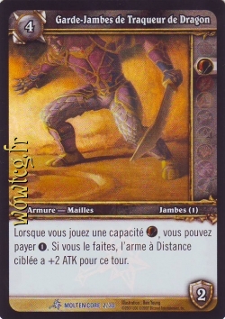 Garde-Jambes de Traqueur de Dragon
