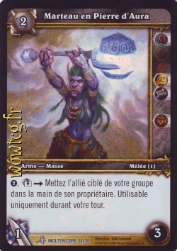 Marteau en Pierre d'Aura