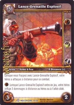 Lance-Grenaille Explosif