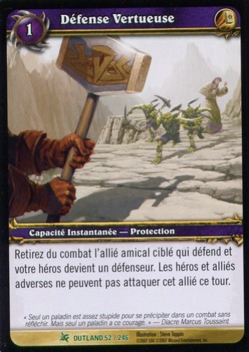 Défense Vertueuse