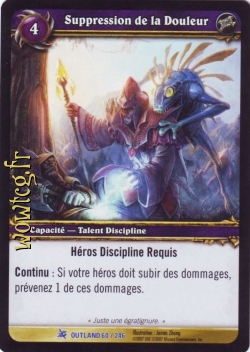 Suppression de la Douleur