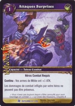 Attaques Surprises