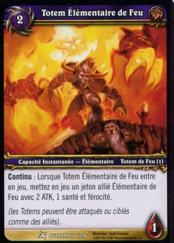 Totem Élémentaire de Feu