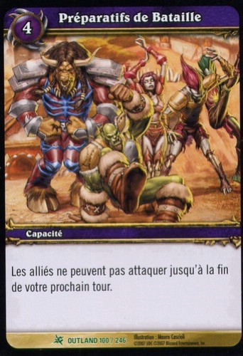 Préparatifs de Bataille