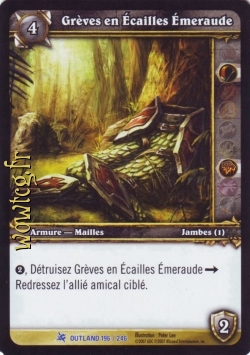 Grèves en Écailles Émeraude