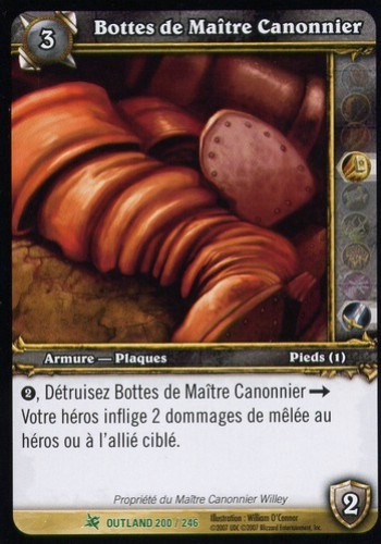 Bottes de Maître Canonnier