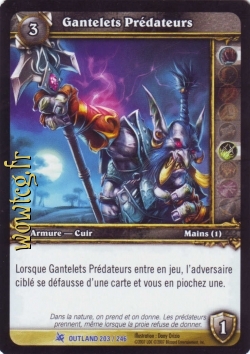 Gantelets Prédateurs