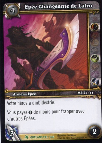 Épée Changeante de Latro