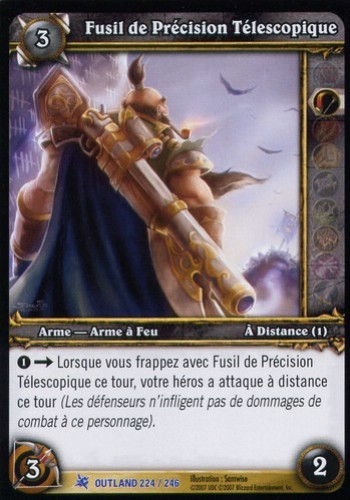 Fusil de Précision Télescopique