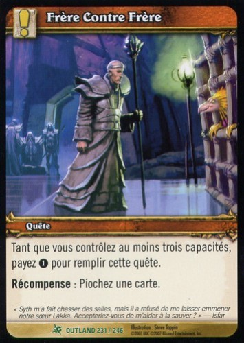 Frère Contre Frère