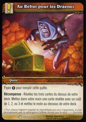 Au Rebut pour les Draeneï