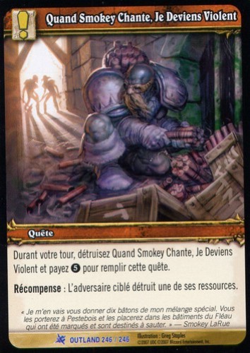 Quand Smokey Chante, Je Deviens Violent