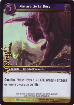 Nature de la Bête