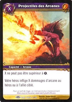 Projectiles des Arcanes