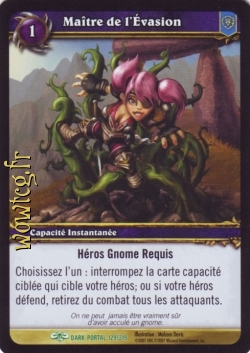 Maître de l'Évasion