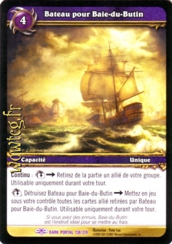 Bateau pour Baie-du-Butin