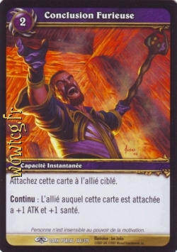 Conclusion Furieuse
