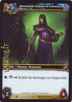 Barnathrum, Seigneur de la Douleur