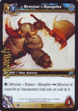 « Broyeur » Mangefer