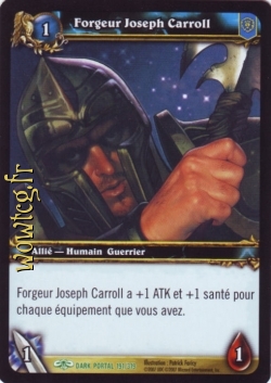 Forgeur Joseph Carroll