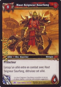 Haut Seigneur Saurfang