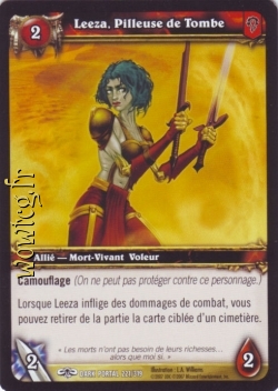 Leeza, Pilleuse de Tombe