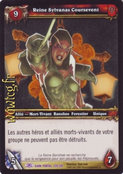 Reine Sylvanas Coursevent