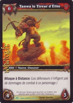 Tanwa le Tireur d'Élite