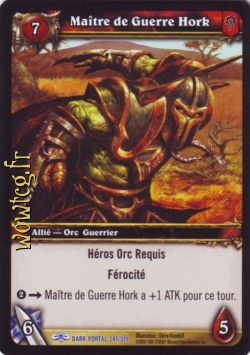 Maître de Guerre Hork